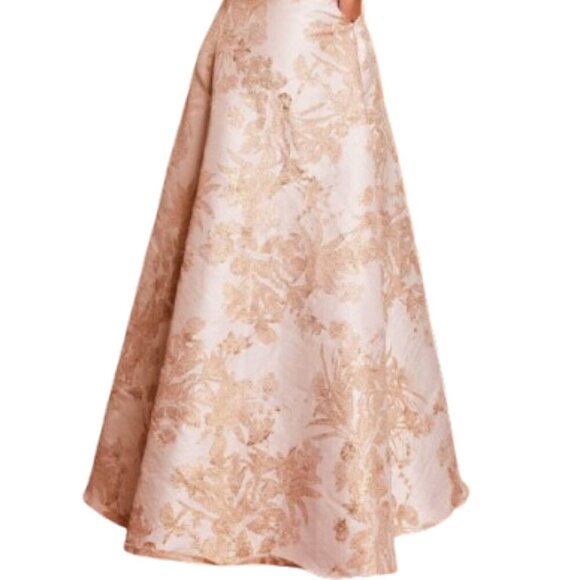 NWT Jovani 23178SC Mikado Mother of the Bride Dress Navy Size 12 - Picture 4 of 6